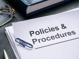 POLICIES & PROCEDURES…..